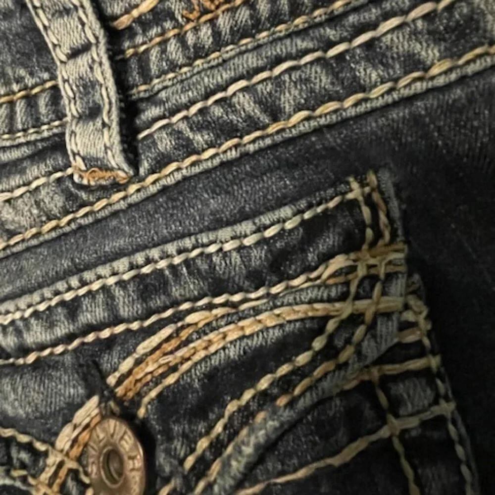 Women's Silver Suki Surplus Bootcut denim jeans‎